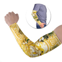 Hawaii Banana Dolphin Arm Sleeves Cute Cosplay Naiʻa Fish Tribal Patterns