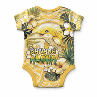 Hawaii Banana Dolphin Baby Onesie Cute Cosplay Naiʻa Fish Tribal Patterns