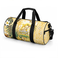 Hawaii Banana Dolphin Duffle Bag Cute Cosplay Naiʻa Fish Tribal Patterns