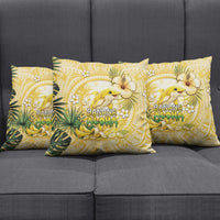 Hawaii Banana Dolphin Pillow Cover Cute Cosplay Naiʻa Fish Tribal Patterns