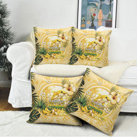 Hawaii Banana Dolphin Pillow Cover Cute Cosplay Naiʻa Fish Tribal Patterns