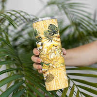 Hawaii Banana Dolphin Skinny Tumbler Cute Cosplay Naiʻa Fish Tribal Patterns