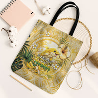 Hawaii Banana Dolphin Tote Bag Cute Cosplay Naiʻa Fish Tribal Patterns