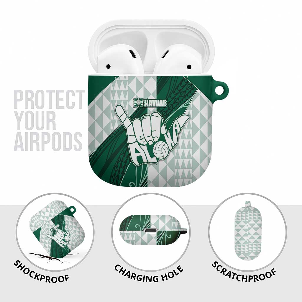 Hawaii Volleyball AirPods Case Shaka Aloha Hand DT05 - Polynesian Pride