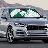 Hawaii Volleyball Auto Sun Shade Shaka Aloha Hand
