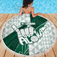 Hawaii Volleyball Beach Blanket Shaka Aloha Hand DT05 - Polynesian Pride