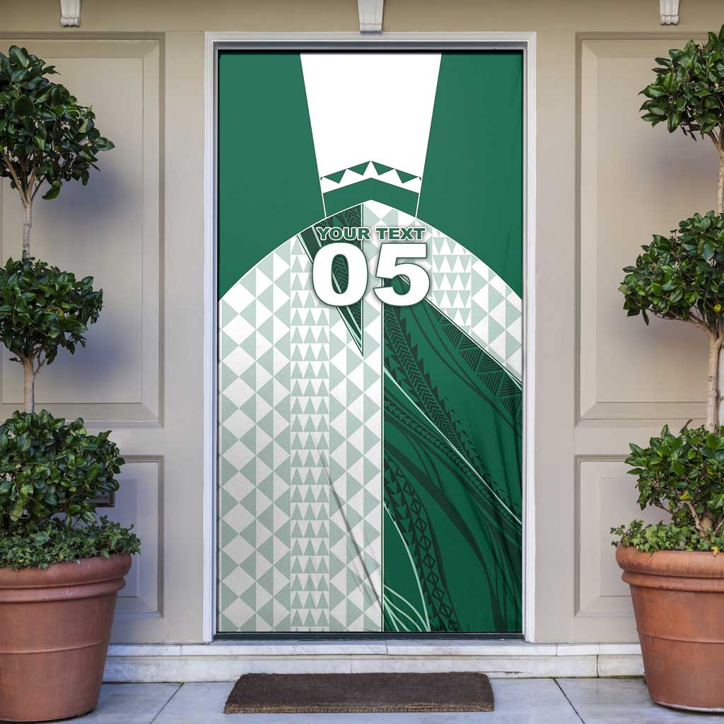 Custom Hawaii Volleyball Door Cover Shaka Aloha Hand