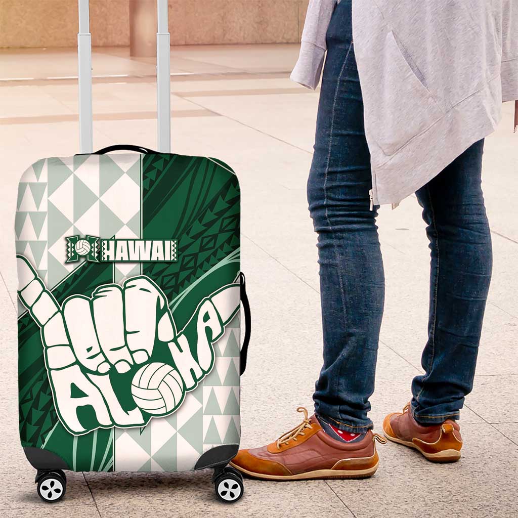 Hawaii Volleyball Luggage Cover Shaka Aloha Hand