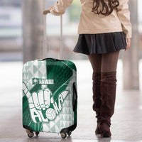 Hawaii Volleyball Luggage Cover Shaka Aloha Hand