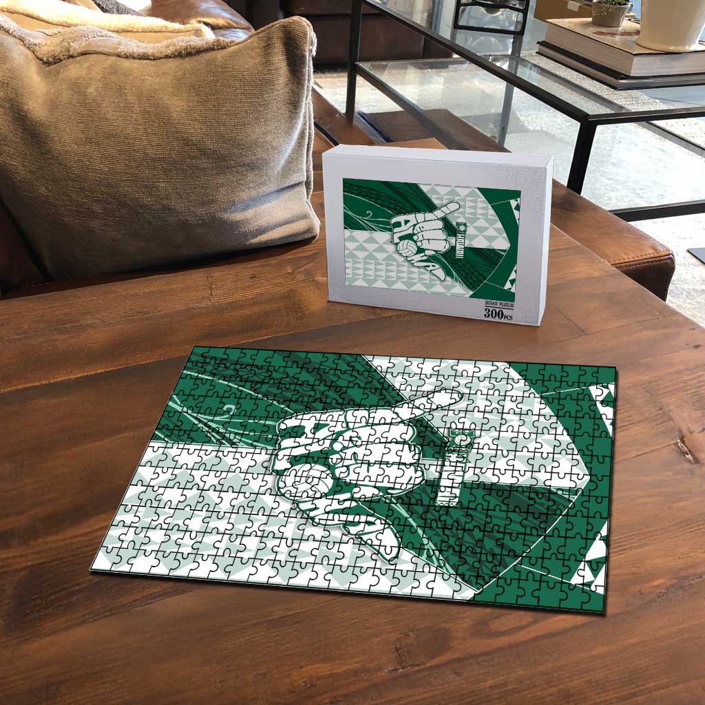 Hawaii Volleyball Puzzle Shaka Aloha Hand DT05 - Polynesian Pride