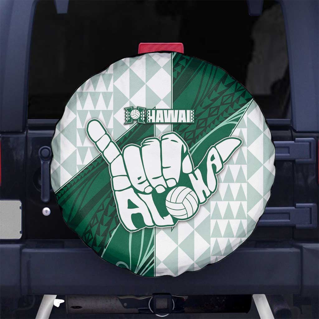Hawaii Volleyball Spare Tire Cover Shaka Aloha Hand