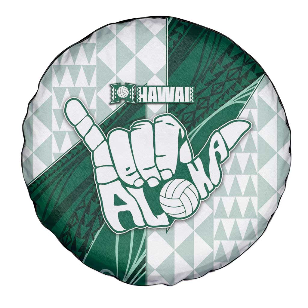 Hawaii Volleyball Spare Tire Cover Shaka Aloha Hand