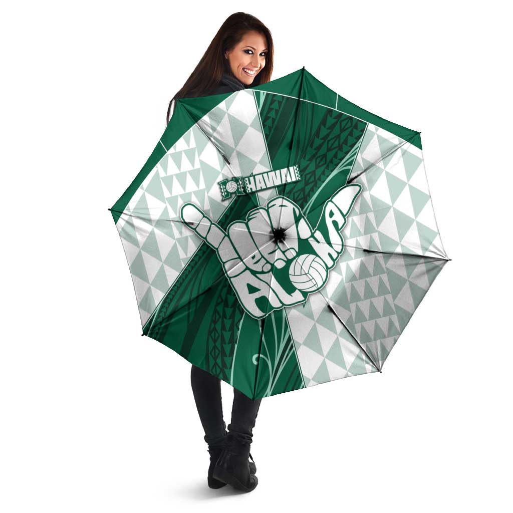 Hawaii Volleyball Umbrella Shaka Aloha Hand DT05 - Polynesian Pride