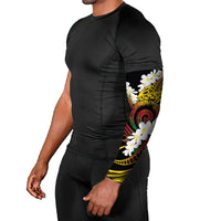 Piko Hawaiian Arm Sleeves Gradient Spiral Plumeria Tribal Patterns
