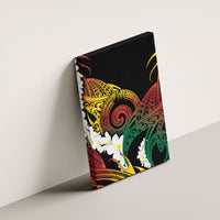 Piko Hawaiian Canvas Wall Art Gradient Spiral Plumeria Tribal Patterns