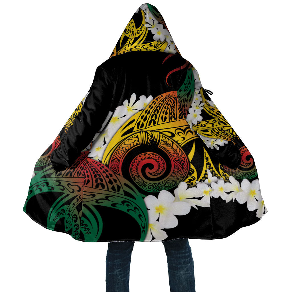 Piko Hawaiian Cloak Gradient Spiral Plumeria Tribal Patterns DT05 Unisex Multicolor - Polynesian Pride