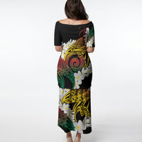 Piko Hawaiian Puletasi Gradient Spiral Plumeria Tribal Patterns