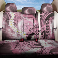Piko Hawaiian Back Car Seat Cover Pink Galaxy Spiral Plumeria Tribal Patterns