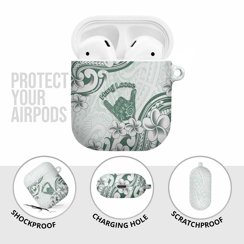 Aloha Hawaii Shaka AirPods Case Hang Loose Mint Version - Polynesian Pride