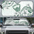 Aloha Hawaii Shaka Auto Sun Shade Hang Loose Mint Version - Polynesian Pride