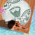 Aloha Hawaii Shaka Beach Blanket Hang Loose Mint Version - Polynesian Pride