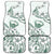 Aloha Hawaii Shaka Car Mats Hang Loose Mint Version - Polynesian Pride