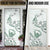 Aloha Hawaii Shaka Door Cover Hang Loose Mint Version - Polynesian Pride