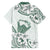 Aloha Hawaii Shaka Family Matching Tank Maxi Dress and Hawaiian Shirt Hang Loose Mint Version - Polynesian Pride