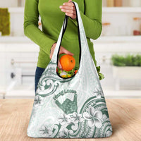 Aloha Hawaii Shaka Grocery Bag Hang Loose Mint Version - Polynesian Pride