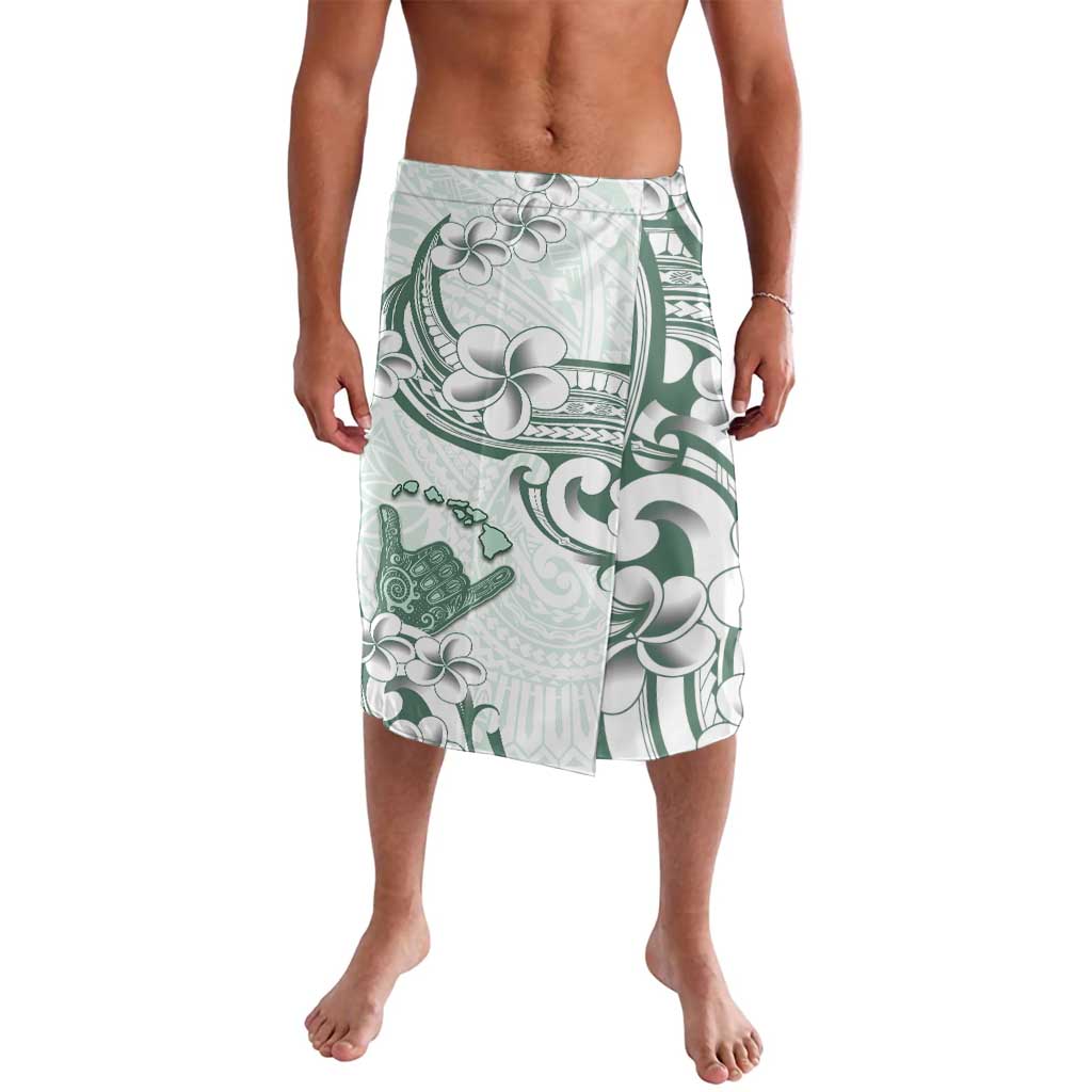 Aloha Hawaii Shaka Lavalava Hang Loose Mint Version - Polynesian Pride