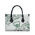 Aloha Hawaii Shaka Leather Bag Hang Loose Mint Version - Polynesian Pride