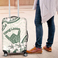 Aloha Hawaii Shaka Luggage Cover Hang Loose Mint Version - Polynesian Pride