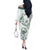 Aloha Hawaii Shaka Off The Shoulder Long Sleeve Dress Hang Loose Mint Version - Polynesian Pride