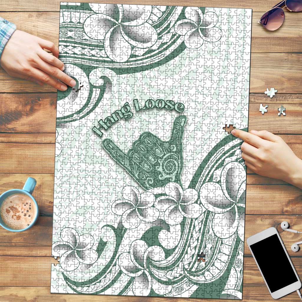 Aloha Hawaii Shaka Puzzle Hang Loose Mint Version DT05 Mint - Polynesian Pride