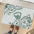 Aloha Hawaii Shaka Rubber Doormat Hang Loose Mint Version - Polynesian Pride