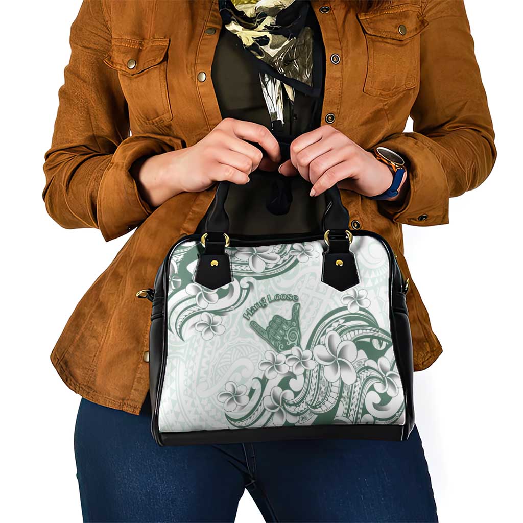 Aloha Hawaii Shaka Shoulder Handbag Hang Loose Mint Version - Polynesian Pride