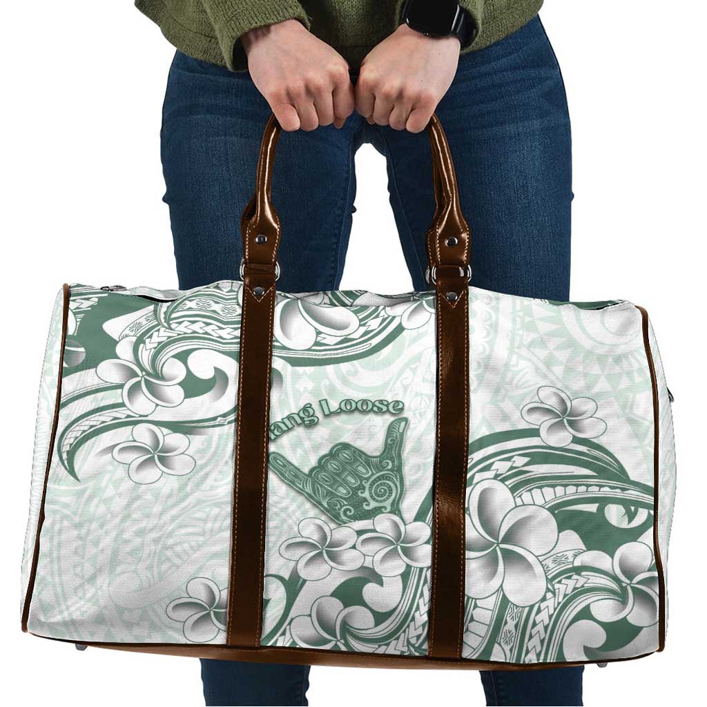 Aloha Hawaii Shaka Travel Bag Hang Loose Mint Version DT05 Mint - Polynesian Pride