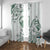 Aloha Hawaii Shaka Window Curtain Hang Loose Mint Version - Polynesian Pride