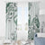 Aloha Hawaii Shaka Window Curtain Hang Loose Mint Version - Polynesian Pride