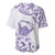 Aloha Hawaii Shaka Baseball Jersey Hang Loose Purple Version - Polynesian Pride