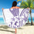 Aloha Hawaii Shaka Beach Blanket Hang Loose Purple Version - Polynesian Pride