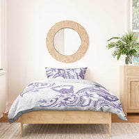 Aloha Hawaii Shaka Bedding Set Hang Loose Purple Version - Polynesian Pride