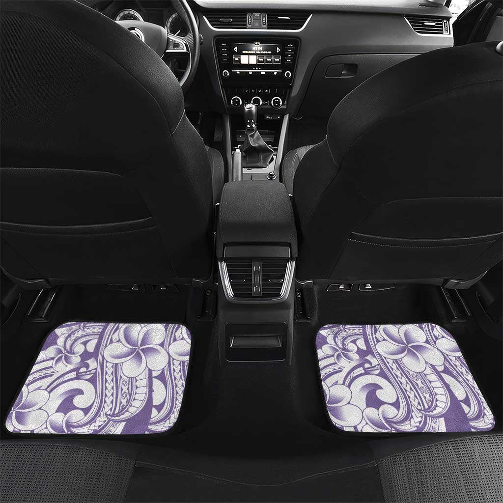 Aloha Hawaii Shaka Car Mats Hang Loose Purple Version - Polynesian Pride