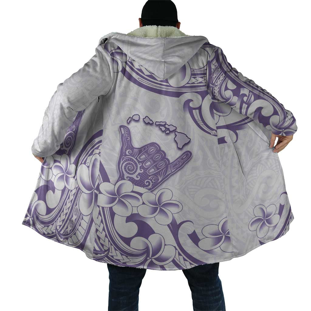 Aloha Hawaii Shaka Cloak Hang Loose Purple Version - Polynesian Pride