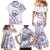Aloha Hawaii Shaka Family Matching Mermaid Dress and Hawaiian Shirt Hang Loose Purple Version - Polynesian Pride