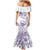 Aloha Hawaii Shaka Family Matching Mermaid Dress and Hawaiian Shirt Hang Loose Purple Version - Polynesian Pride