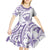 Aloha Hawaii Shaka Kid Short Sleeve Dress Hang Loose Purple Version - Polynesian Pride