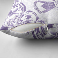 Aloha Hawaii Shaka Pillow Cover Hang Loose Purple Version - Polynesian Pride