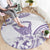Aloha Hawaii Shaka Round Carpet Hang Loose Purple Version - Polynesian Pride