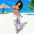 Aloha Hawaii Shaka Sarong Hang Loose Purple Version - Polynesian Pride